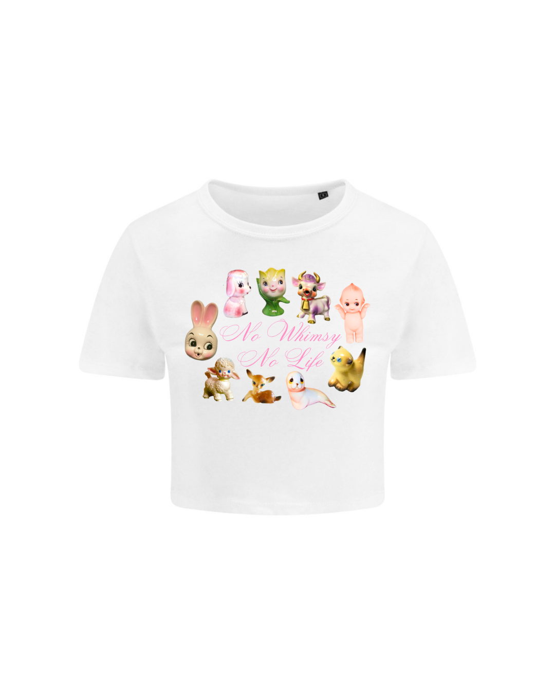 No Whimsy No Life Crop Tee