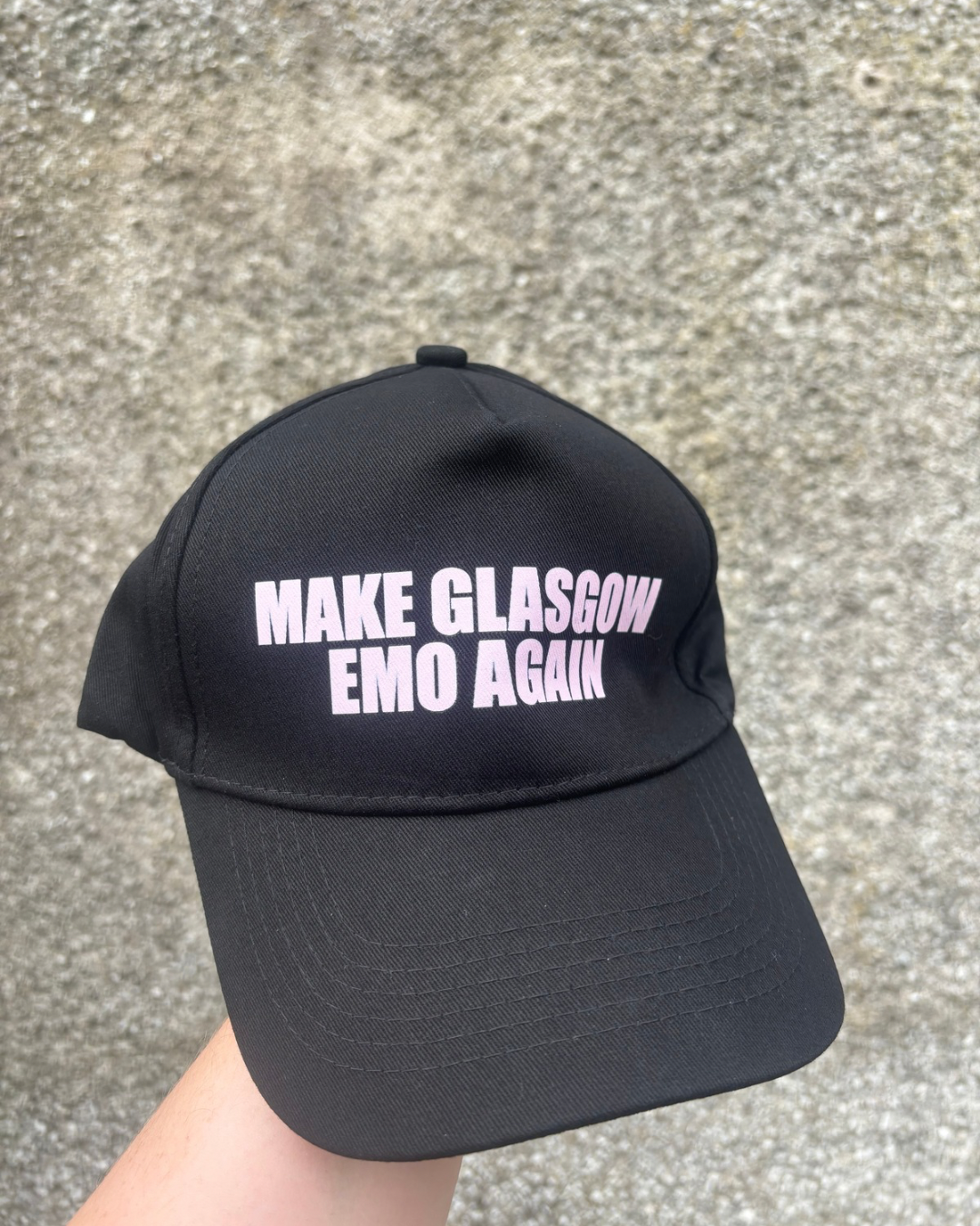 Make Glasgow Emo Again Baseball Cap