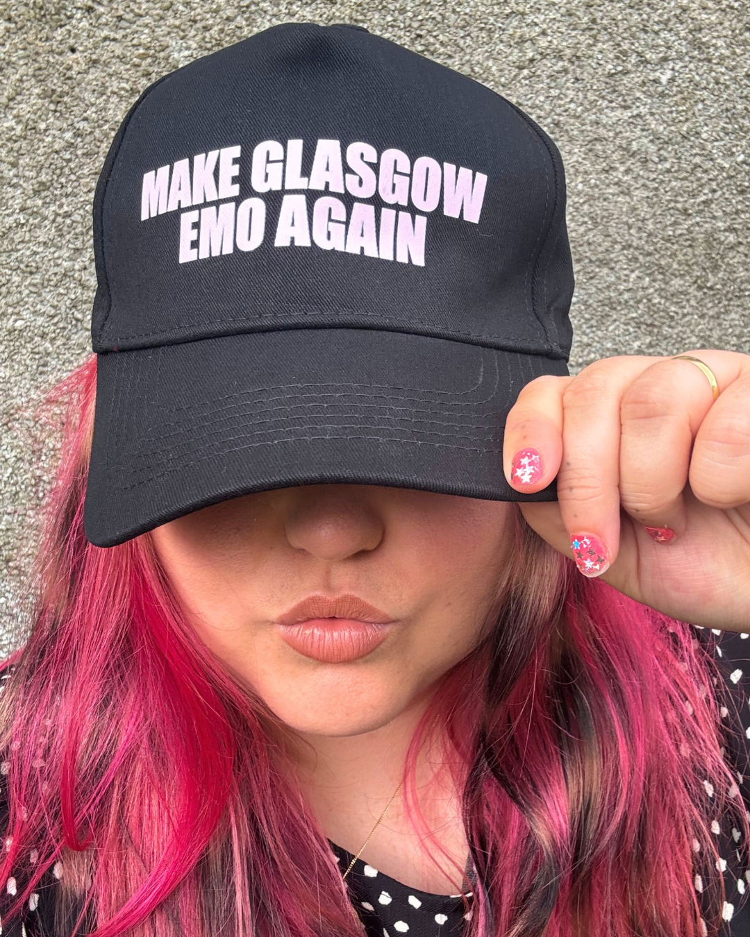 Make Glasgow Emo Again Baseball Cap