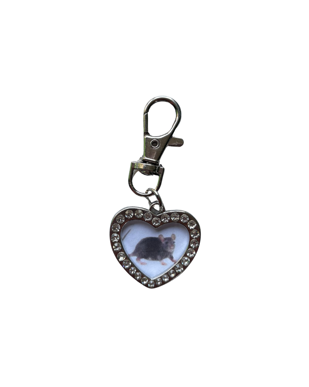 Rat Lovers Keyring Charm
