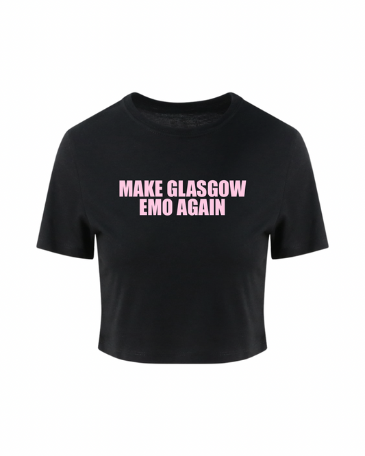 Make Glasgow Emo Again Crop Tee