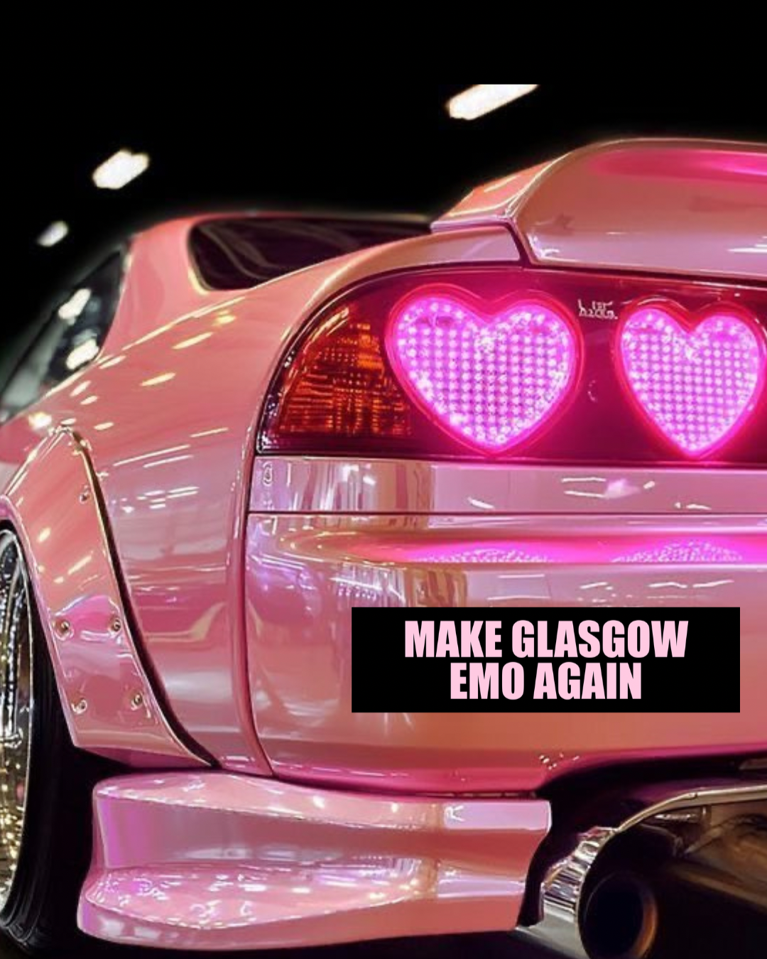 Make Glasgow Emo Again Bumper Sticker