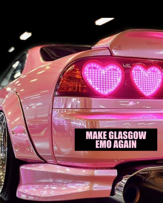 Make Glasgow Emo Again Bumper Sticker - preorder