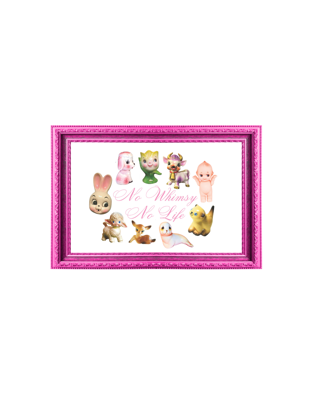 No Whimsy No Life A4 Print